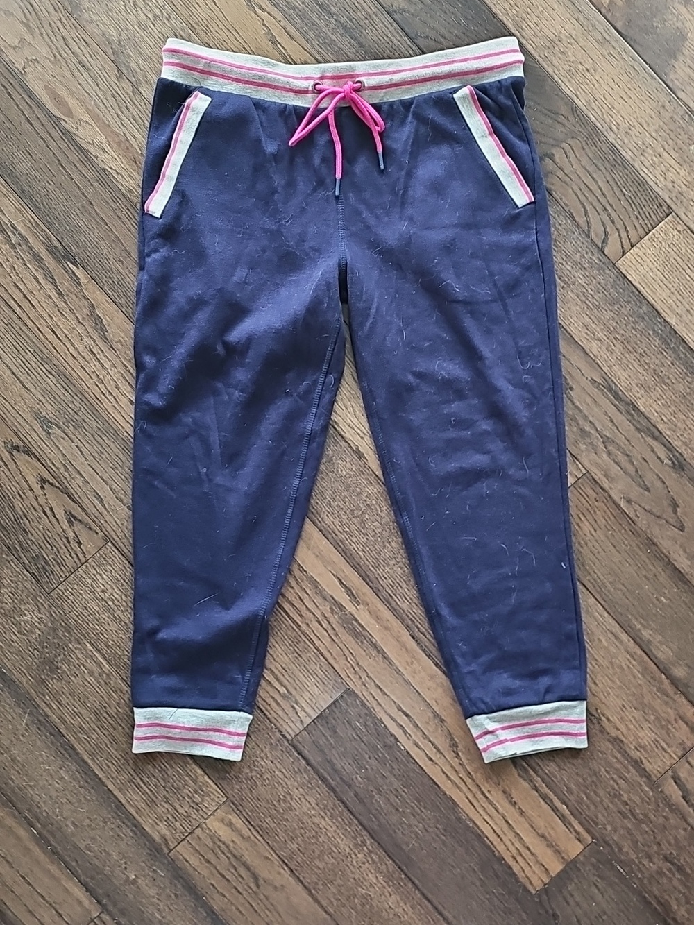 Pyscho Bunny Navy Capri Warm-ups - SIZE M